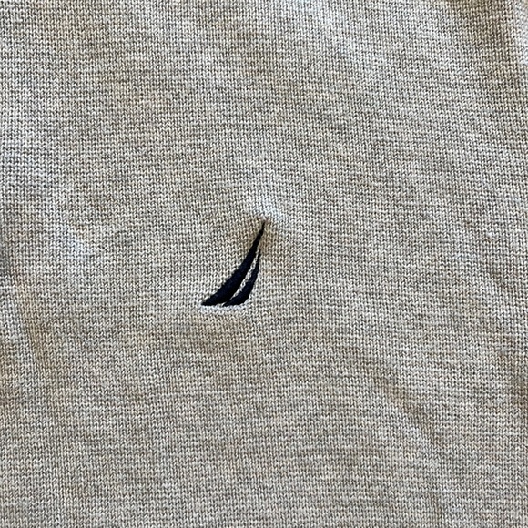 EUC Nautica mock neck 1/4 zip sweater - Picture 2 of 15